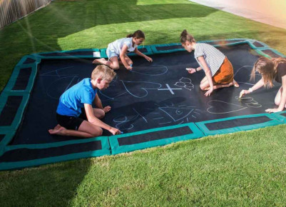 drawing-on-in-ground-trampoline