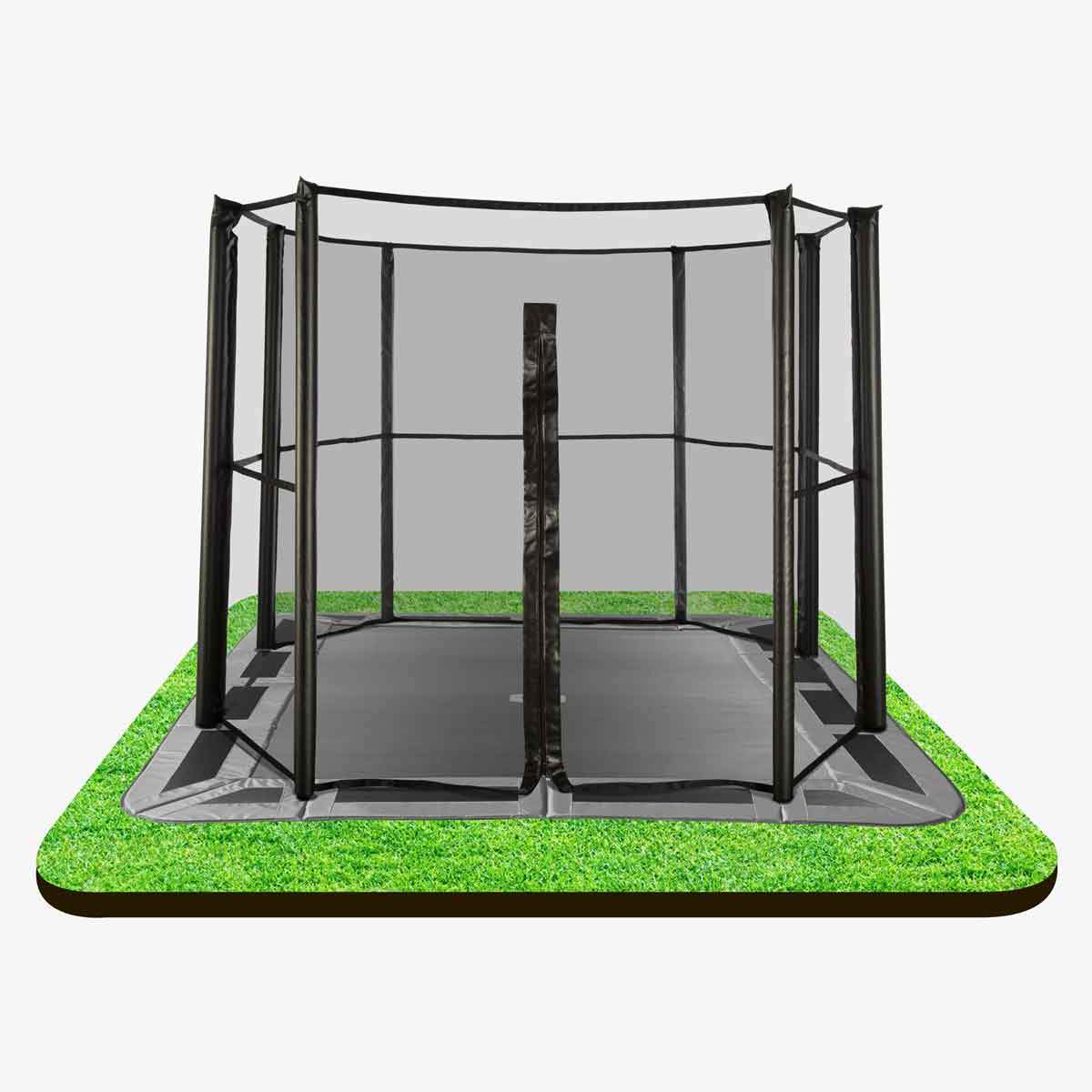 17ft x 10ft Capital In-Ground Safety Enclosure – Full