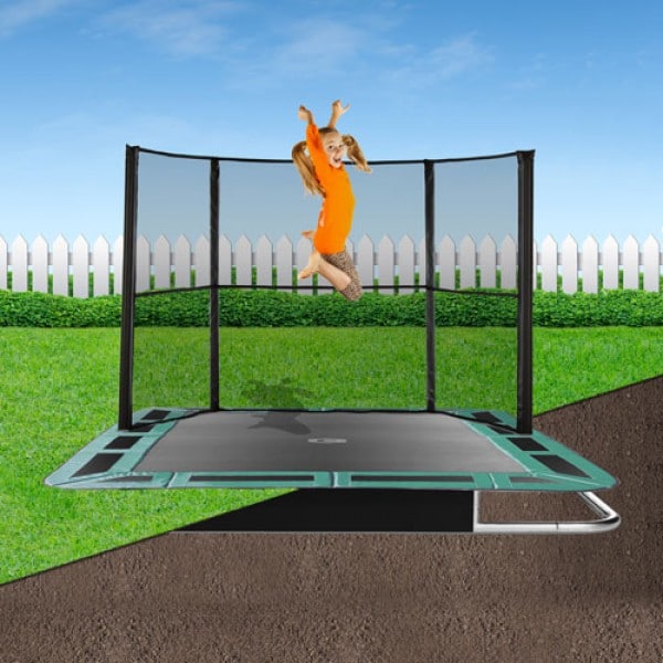 14ft x 10ft Capital In-Ground Trampoline Safety Enclosure - Side For Sale In North Dakota