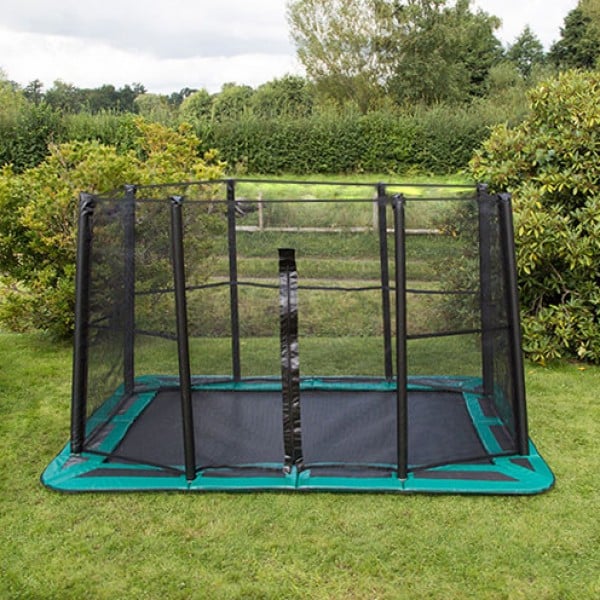 11ft x 8ft Capital In-Ground Trampoline Safety Enclosure - Full