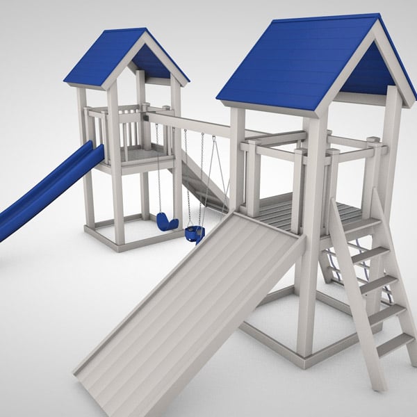 Characteristics of The palace swing set For Sale In Texas
