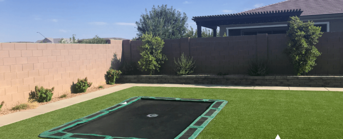 Protecting Your In-Ground Trampoline During the Hot Arizona Summers