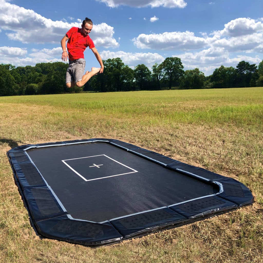 17ft x 10ft Capital CSport InGround Trampoline Kit