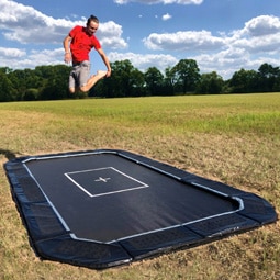 17ft x 10ft Capital C-Sport In-Ground Trampoline Kit