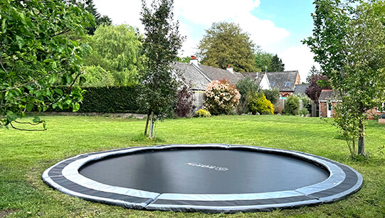 premier-trampoline-store-img Built-in backyard trampoline from The Jump Shack’s Alabama store