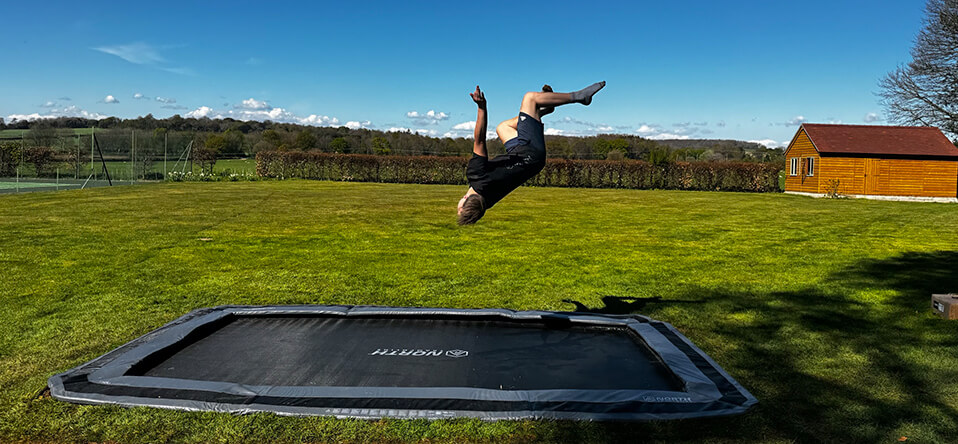 Strength Dual TEK Used in Junior In-Ground Trampolines